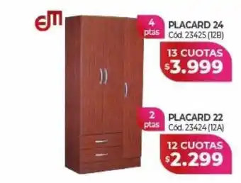 Naldo Lombardi Placard 24 placard 22 em oferta