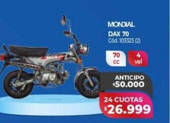 Naldo Lombardi Mondial dax 70 oferta