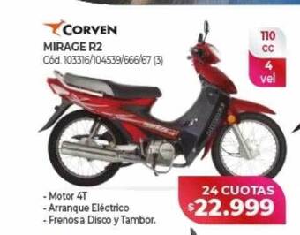 Naldo Lombardi Corven mirage r2 oferta