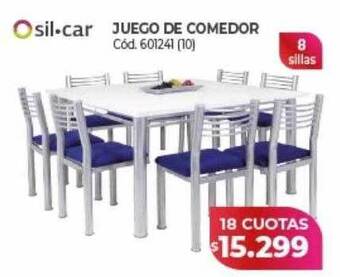 Naldo Lombardi Sil-car juego de comedor oferta