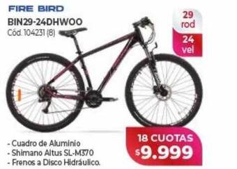 Naldo Lombardi Fire bird bin29-24dhwoo oferta