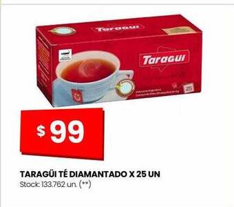 Changomas Taragüi té diamantado oferta