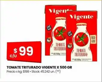 Changomas Tomate triturado vigente oferta