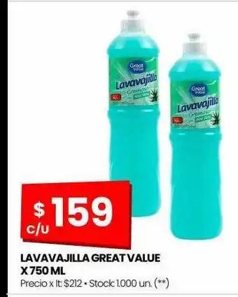Changomas Lavavajilla great value oferta