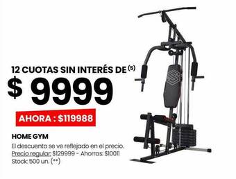 Changomas Home gym oferta