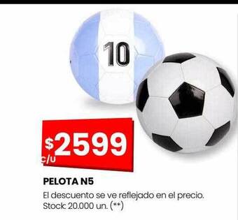 Changomas Pelota n5 oferta