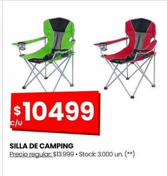 Changomas Silla de camping oferta