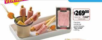 La Anonima Fiambre cocido de cerdo feteado oferta