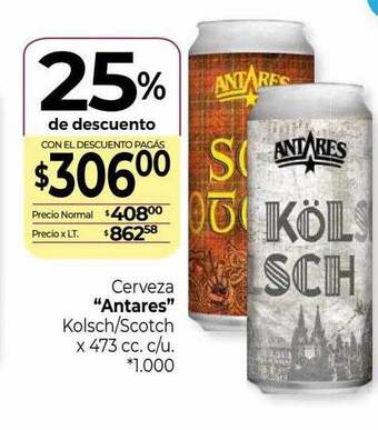 La Anonima Cerveza oferta
