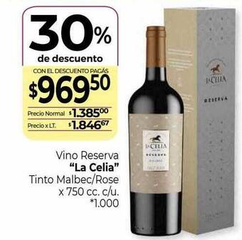 La Anonima Vino reserva oferta