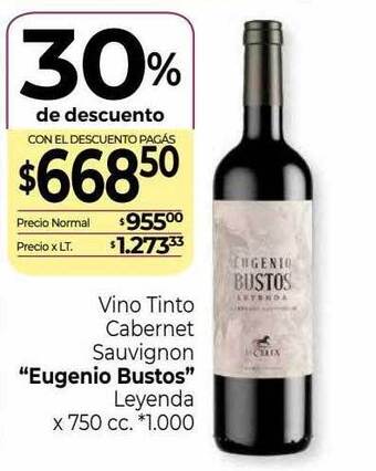 La Anonima Vino tinto cabernet sauvignon oferta