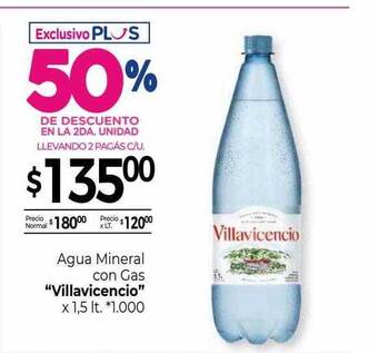 La Anonima Agua mineral con gas oferta