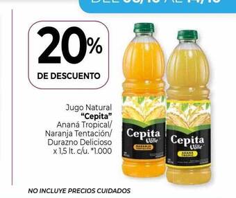 La Anonima Jugo natural oferta