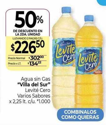 La Anonima Agua sin gas oferta