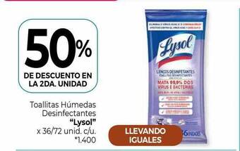 La Anonima Toallitas húmedas desinfectantes oferta