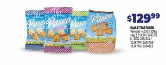 Makro Galletitas paseo oferta