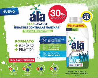 La Anonima Jabón líquido ala para diluir oferta