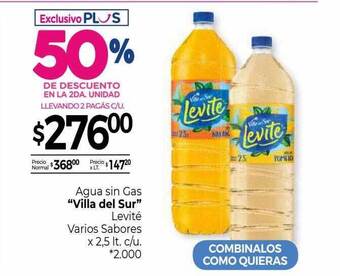 La Anonima Agua sin gas oferta