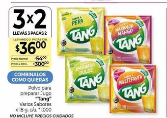 La Anonima Polvo para preparar jugo oferta