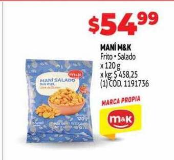 Makro Maní m&k oferta