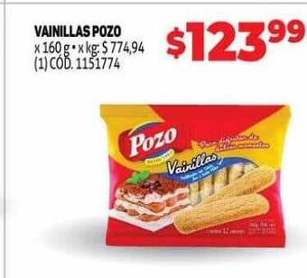 Makro Vainillas pozo oferta