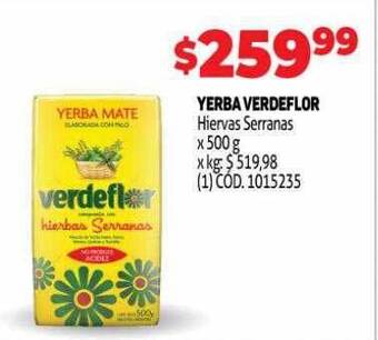 Makro Yerba verdeflor oferta