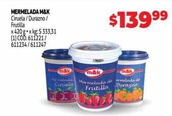 Makro Mermelada m&k oferta