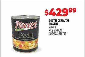 Makro Cóctel de frutas piacere oferta