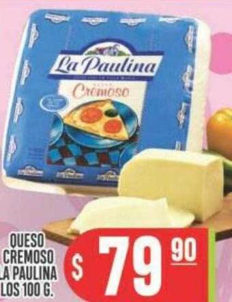 Supermercados Caracol Queso cremoso la paulina los oferta