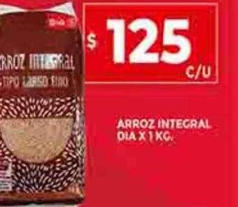 Supermercados DIA Arroz integral dia x 1 kg oferta