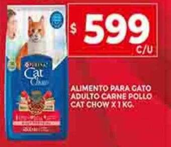 Supermercados DIA Alimento para gato adulto carne pollo cat chow oferta