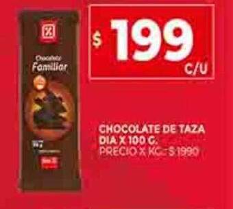 Supermercados DIA Chocolate de taza dia x 100 g oferta