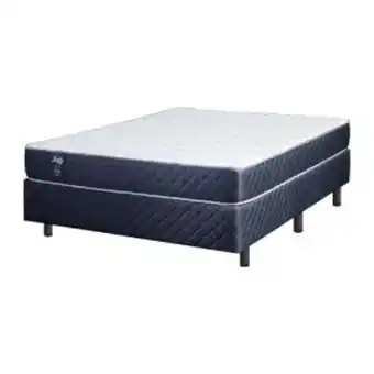 Sommier Center Sommier y colchón espuma sealy field 2 plazas (130x190) oferta