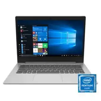 Frávega Notebook lenovo 14" intel pentium 4gb 256gb ip1-81vu006q oferta