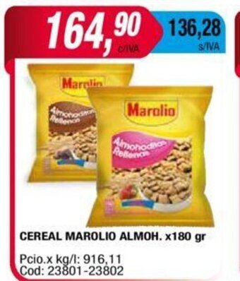 Maxiconsumo Cereal Marolio Almoh. x 180gr oferta