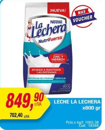 Maxiconsumo Leche La Lechera x 800gr oferta