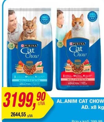 Maxiconsumo Al. Anim Cat Chow Ad. x 8kg oferta