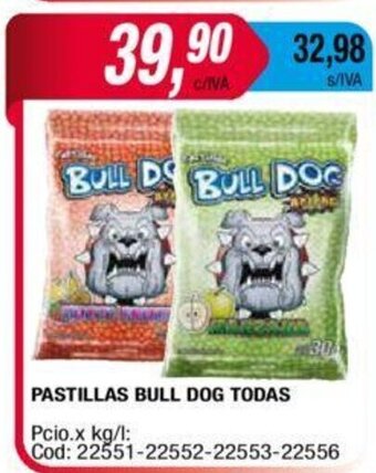 Maxiconsumo Pastillas Bull Dog Todas oferta