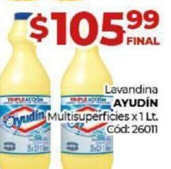 Diarco Lavandina Ayudín oferta