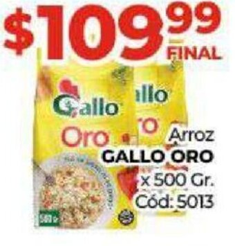 Diarco Arroz Gallo Oro oferta
