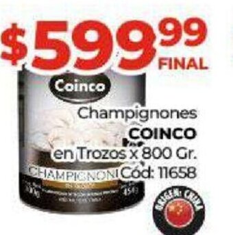 Diarco Champignones Coinco oferta