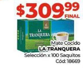 Diarco Mate Cocido La Tranquera oferta