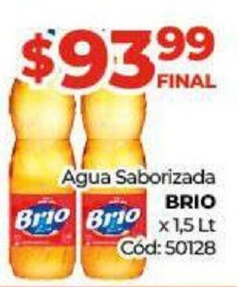 Diarco Agua Saborizado Brio oferta