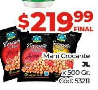 Diarco Maní Crocante JL oferta