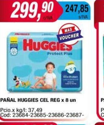 Maxiconsumo Pañal Huggies Cel Reg x 8 UN oferta