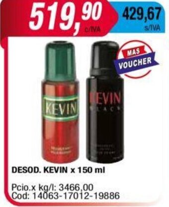 Maxiconsumo Desod. Kevin x 150 ml oferta