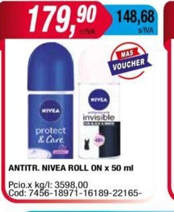 Maxiconsumo Antitr. Nivea Roll On X 50 ML oferta