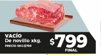 Supermayorista Vital Vacío De Novillo x kg oferta