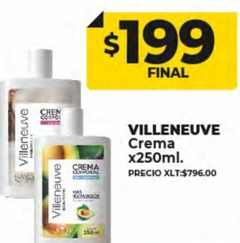 Supermayorista Vital Villeneuve Crema x250ml oferta