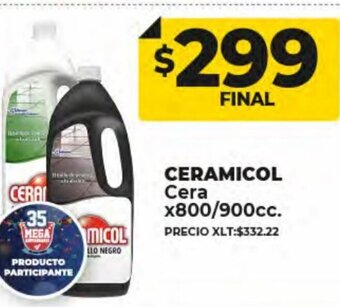 Supermayorista Vital Ceramicol Cera x800/900cc oferta
